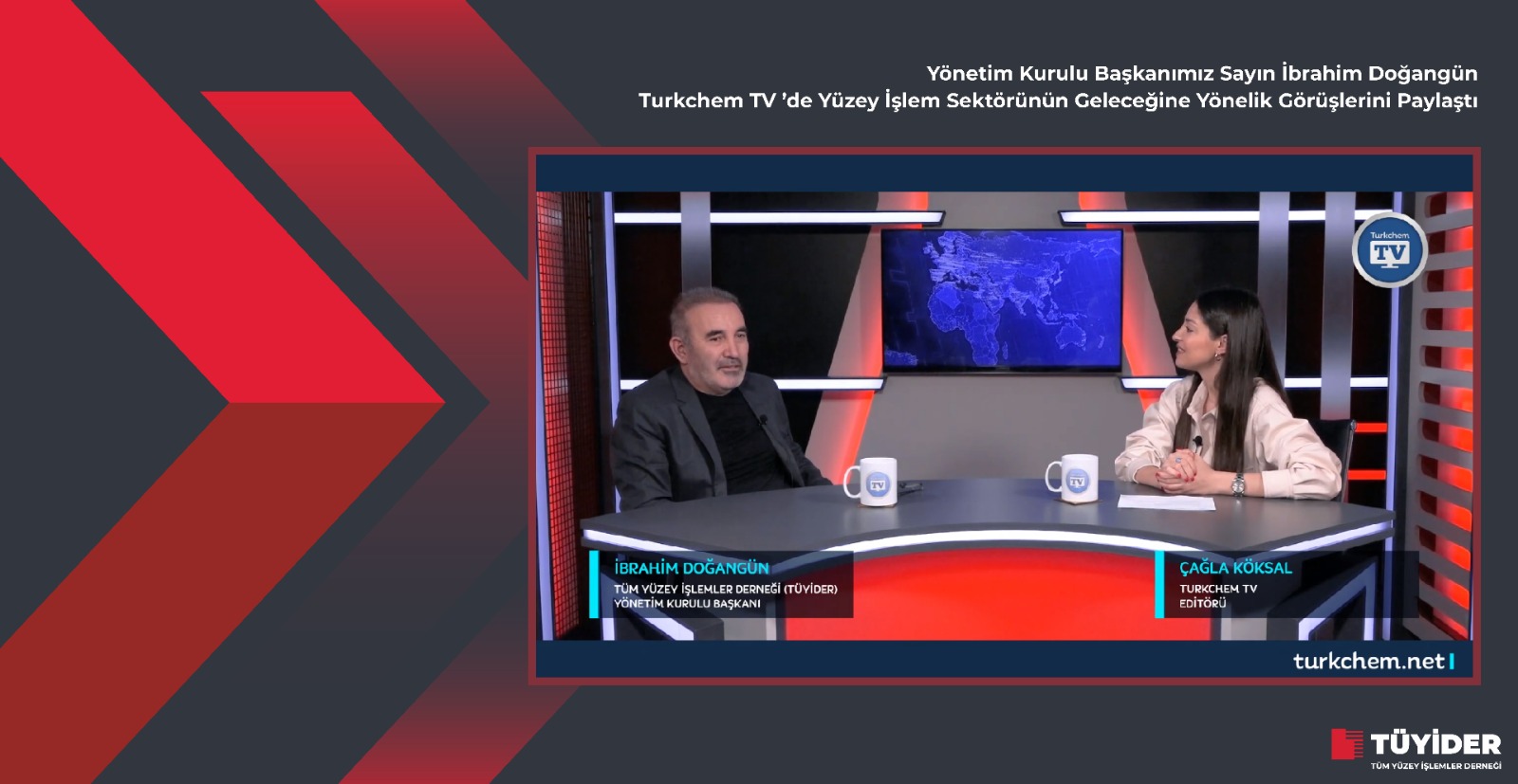 Turkchem TV’ye konuk olduk