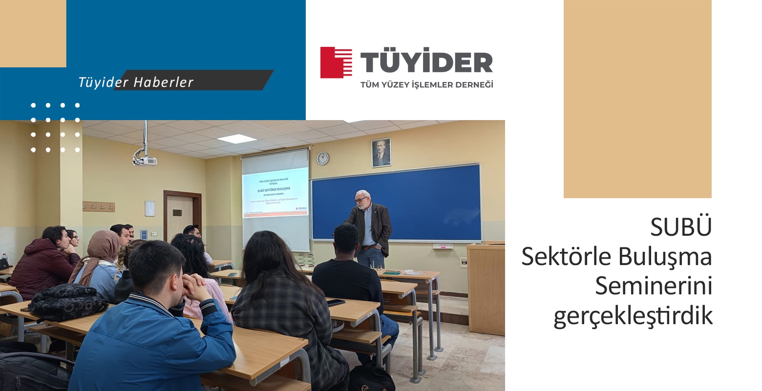 SUBÜ Sektörle Buluşma Seminerini gerçekleştirdik