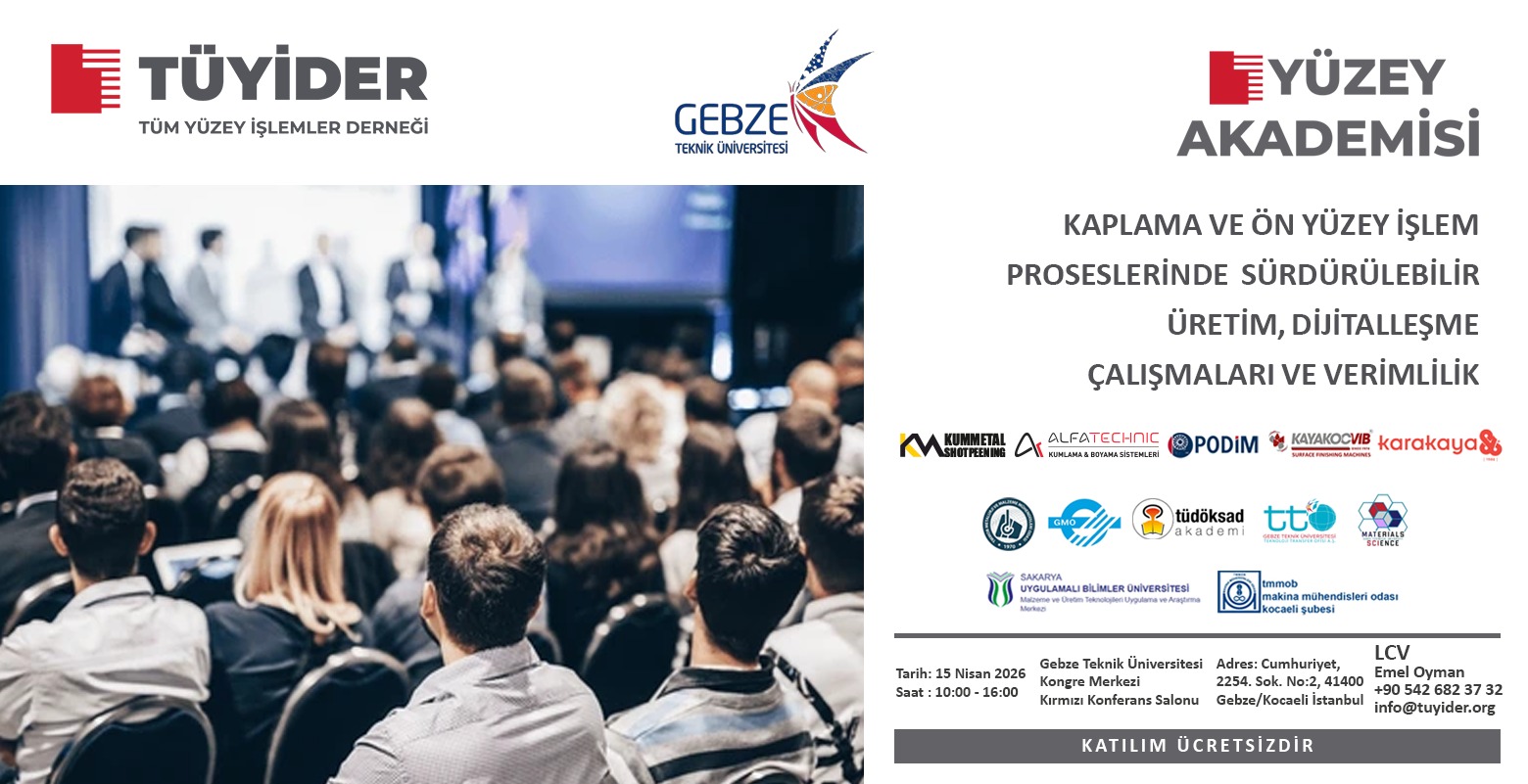 TÜYİDER Eğitim Programı Daveti