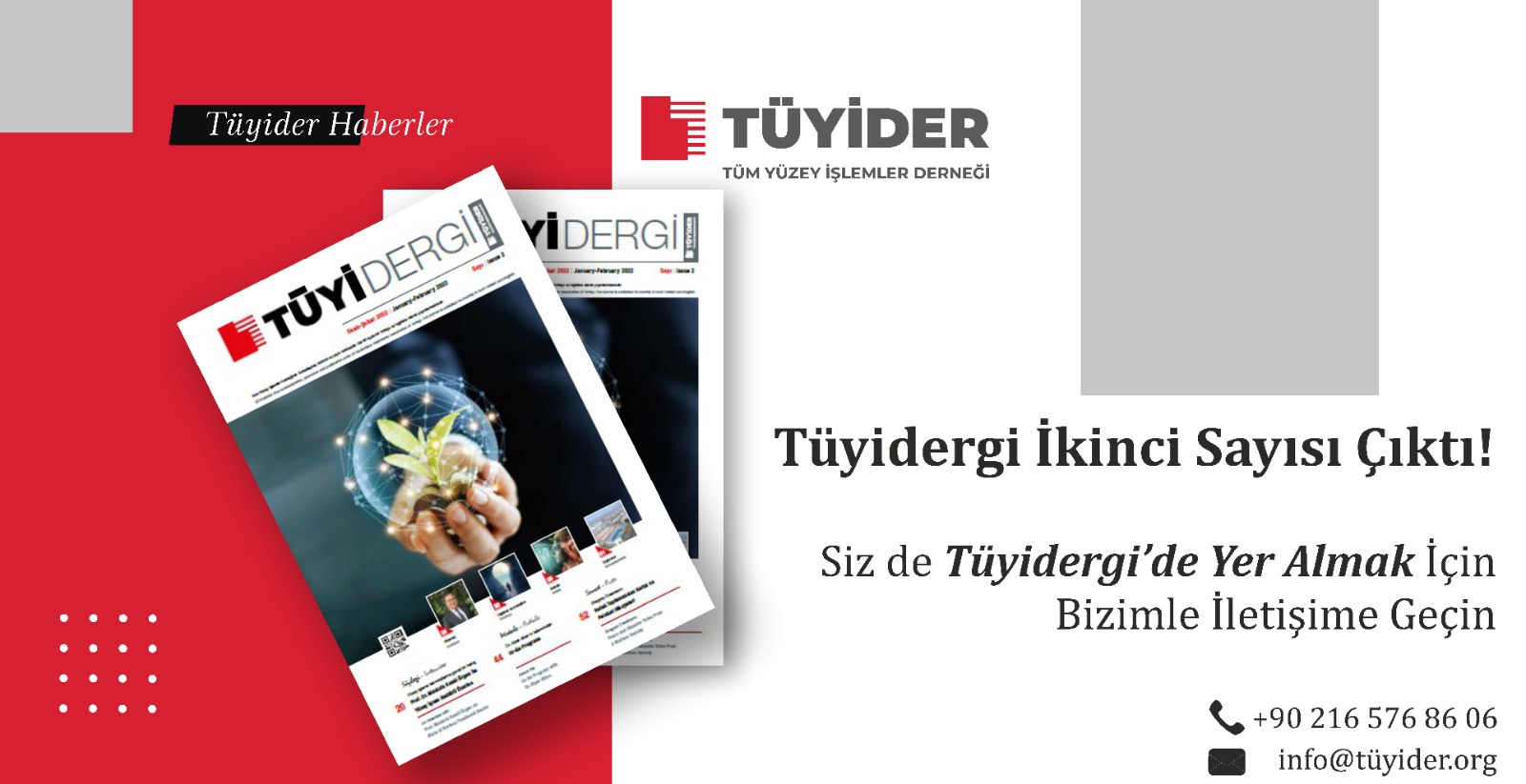 TÜYİDERGİ’nin 2. sayısı çıktı