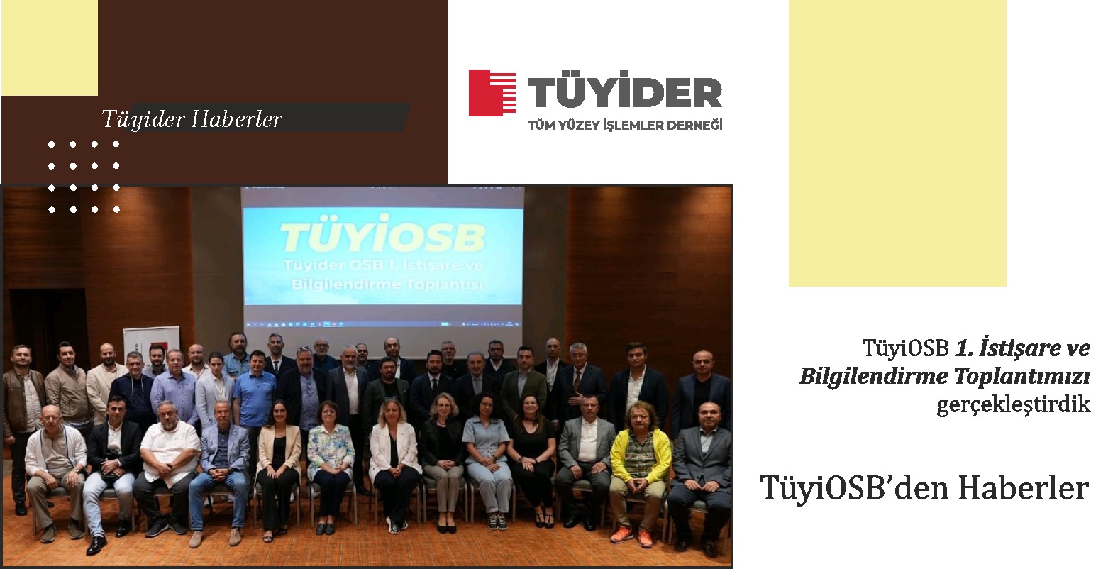 1. İstişare ve Bilgilendirme Toplantımız