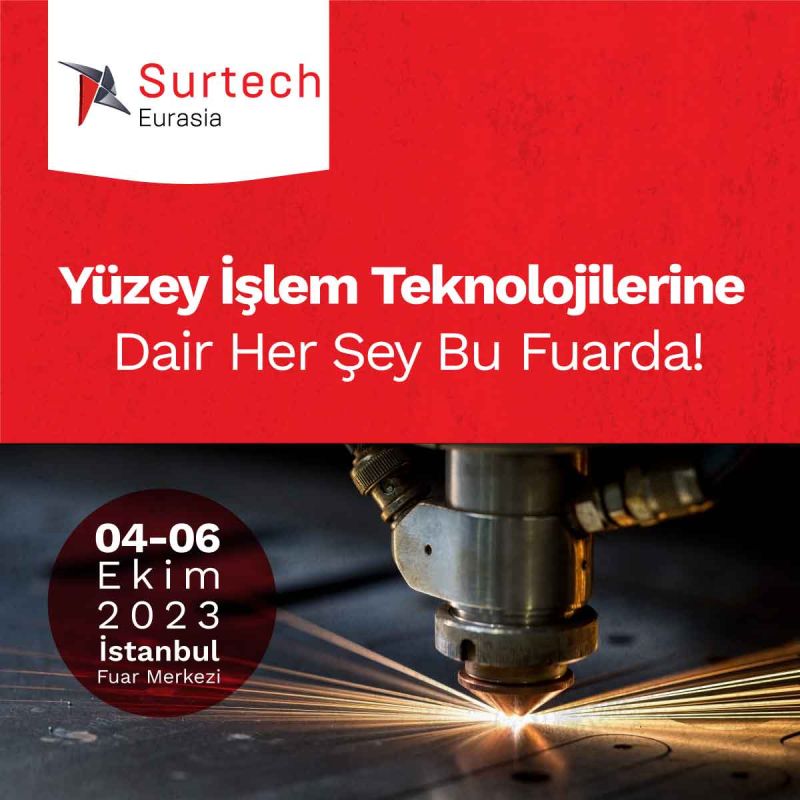 Surtech Eurasia Fuarındayız