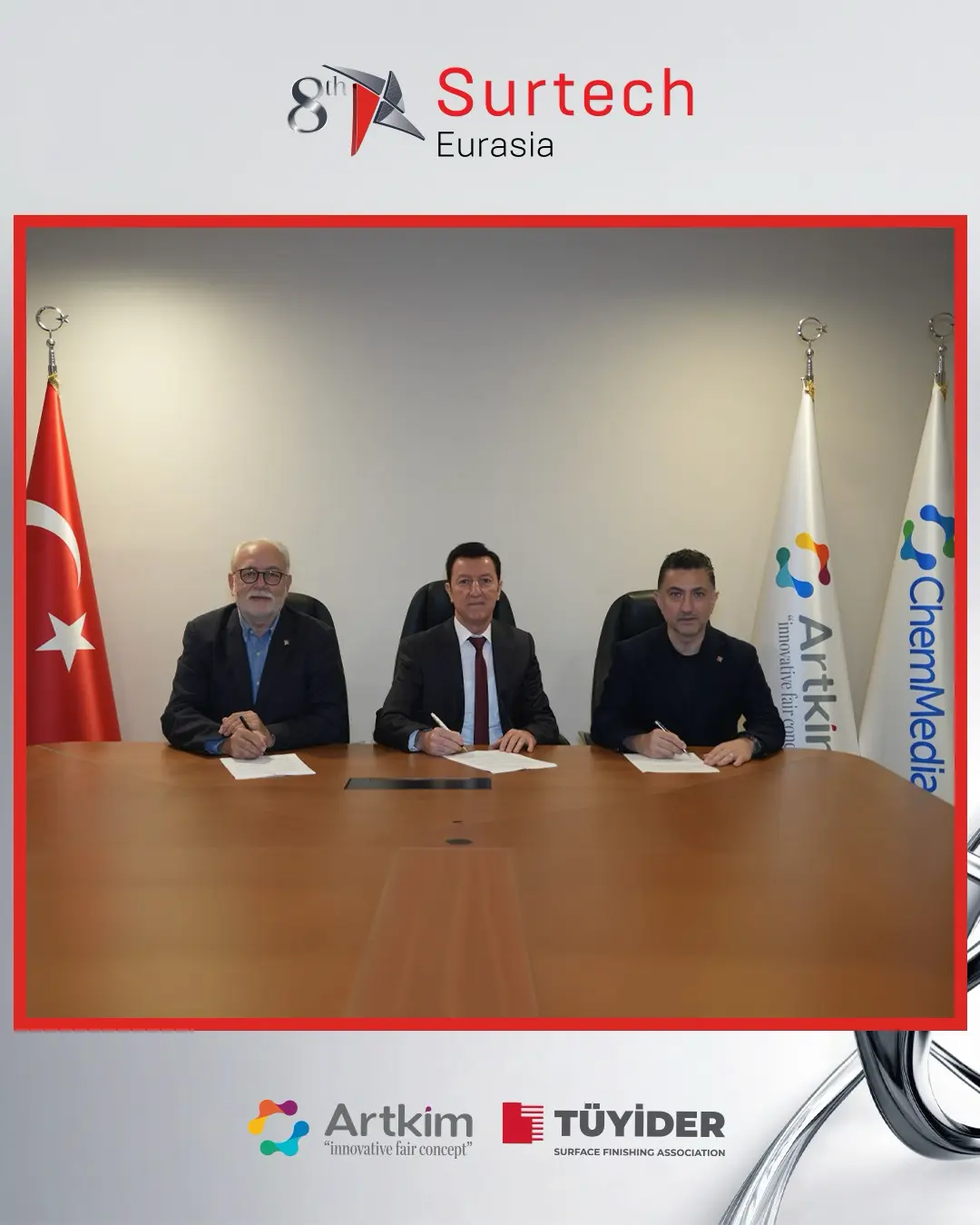 TÜYİDER, Yüzey İşlem Sektörü İçin ARTKİM ile Anlaştı