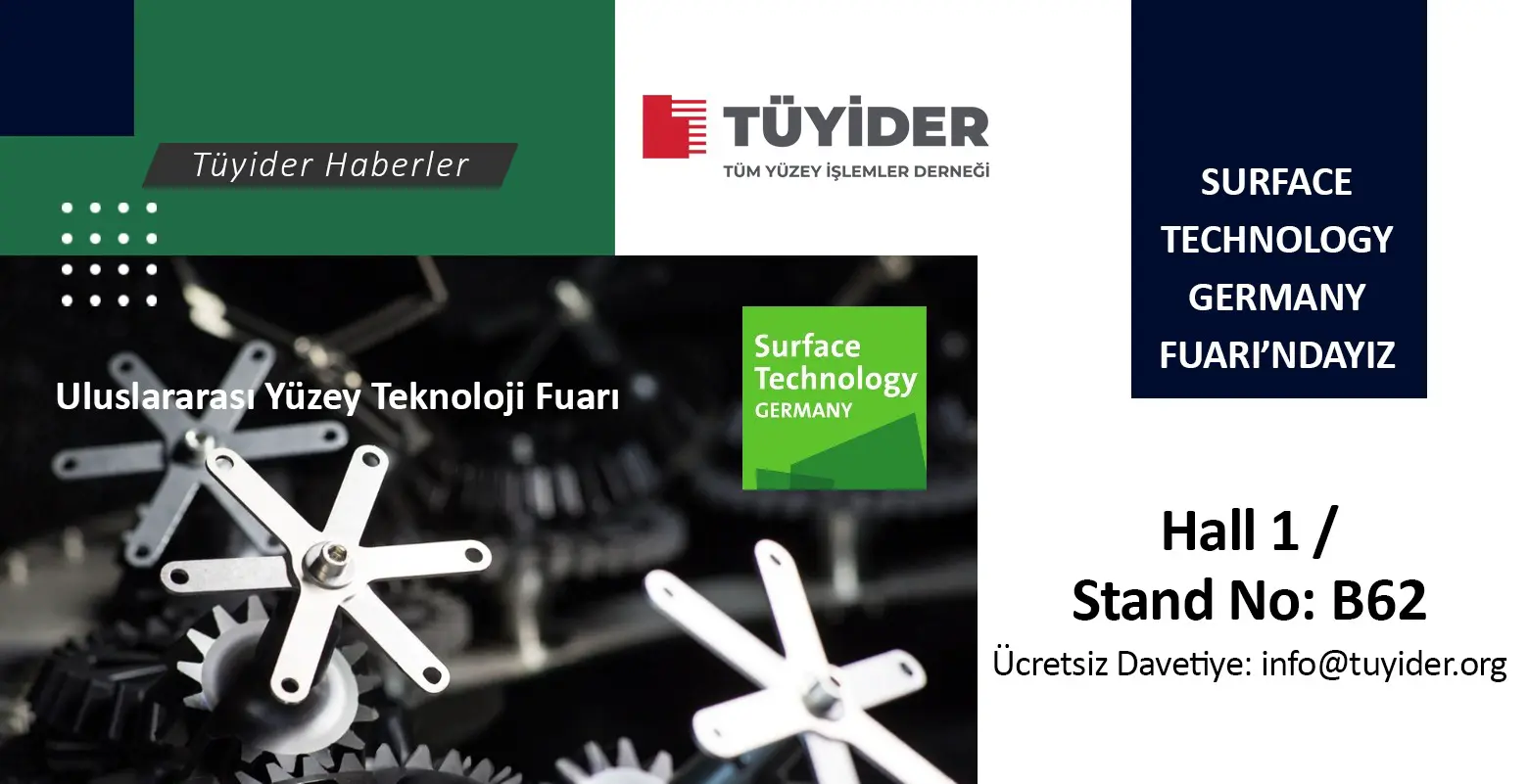 TÜYİDER Surface Technology Germany Fuarında