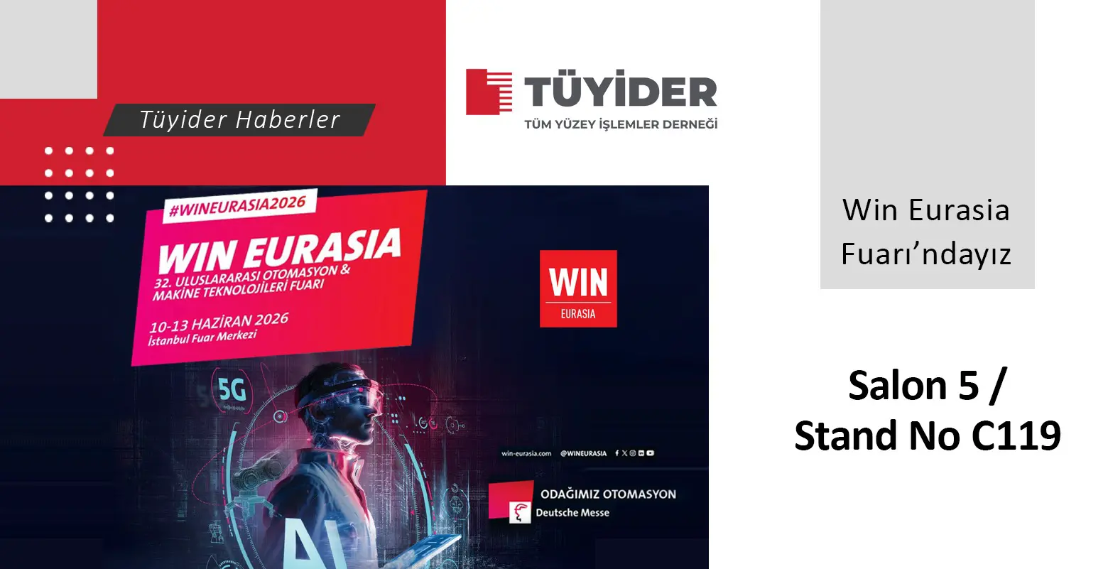 Win Eurasia Fuarı’ndayız